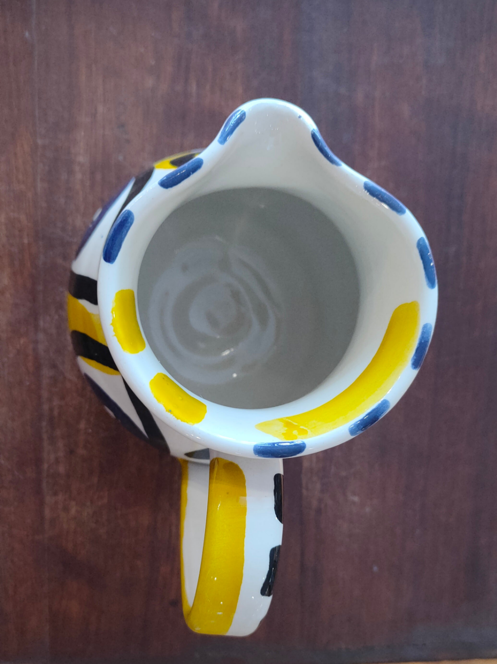 Hand made ceramic jug