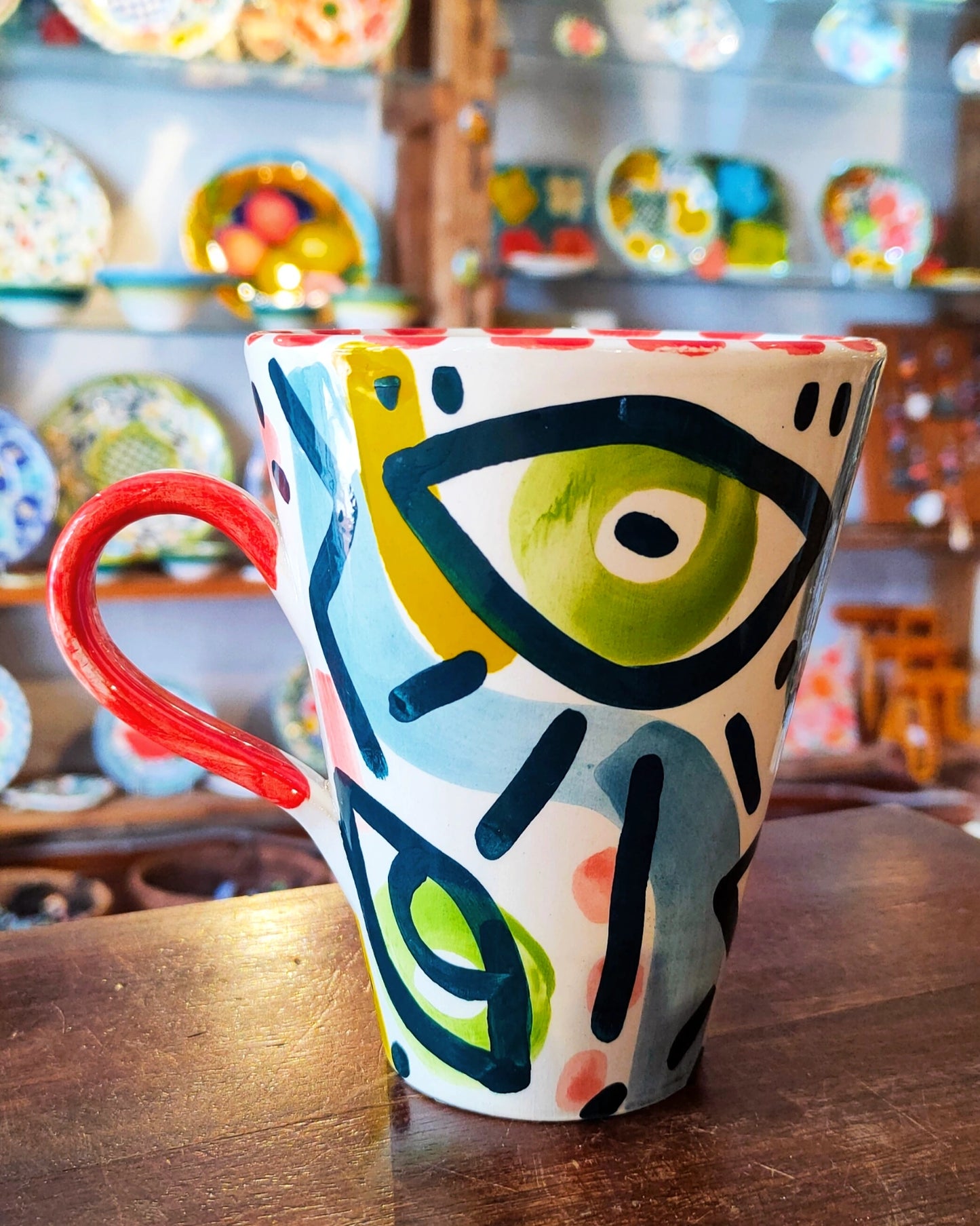 Hand made ceramic mug