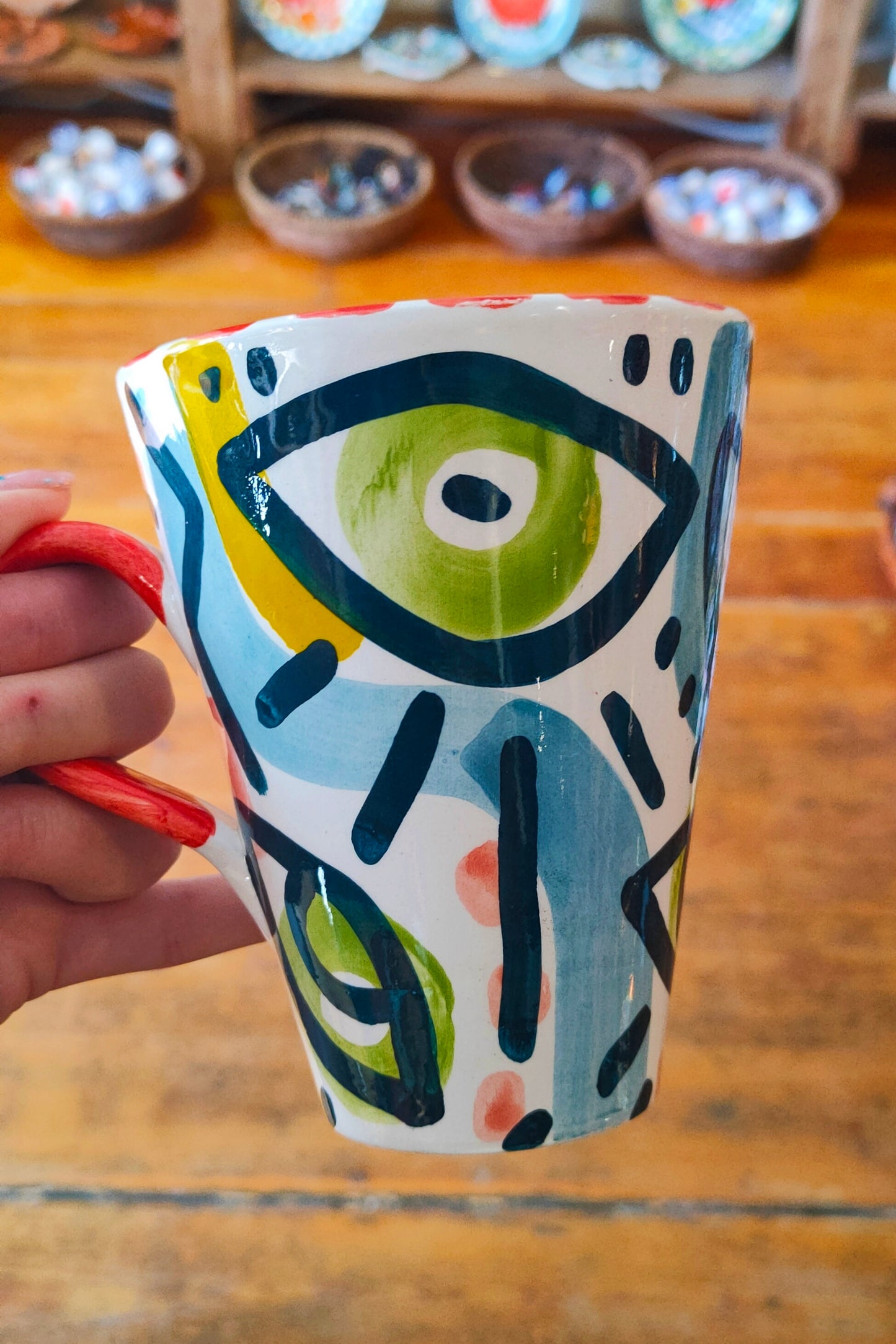 Hand made ceramic mug