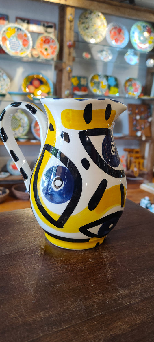 Hand made ceramic jug