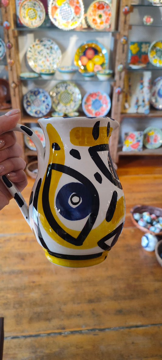 Hand made ceramic jug